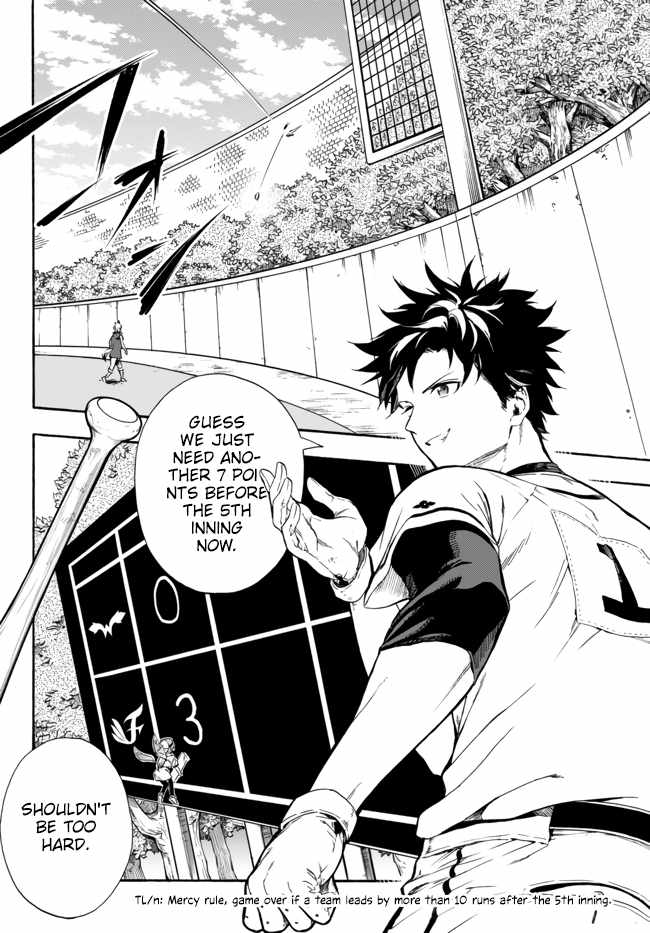 In Another World where Baseball is War, a High School Ace Player will Save a Weak Nation Chapter 7 36